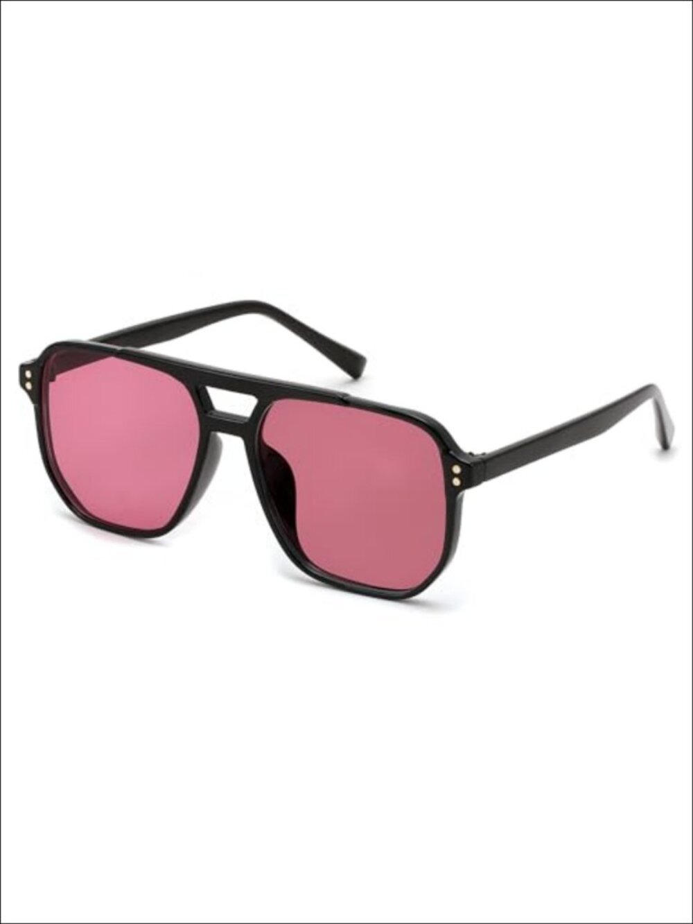 Retro Square Aviator Polarized Sunglasses UV400 Unisex